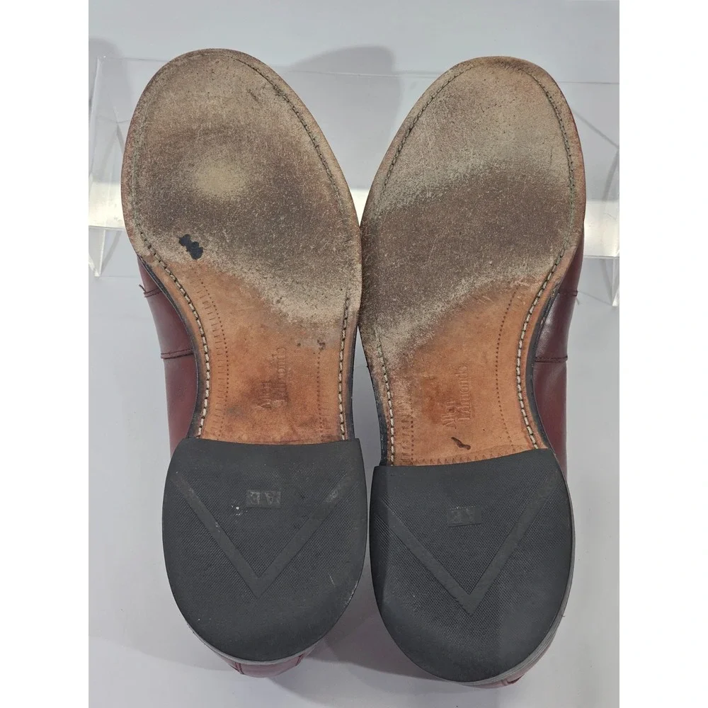 Allen Edmonds Newport Tassel Kiltie Loafers Moc Toe Leather Men's 12‎ Shoes EUC